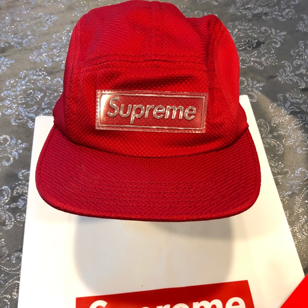 *Brand new* Supreme Nylon Pique Camp Cap SS18